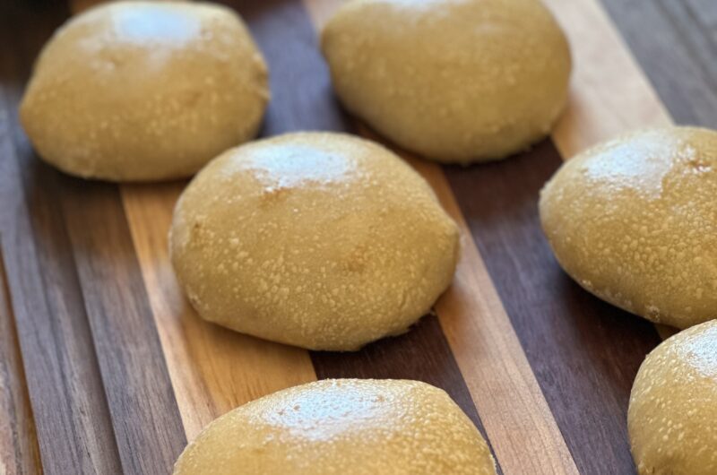 Easy To Make Sourdough Hamburger Buns